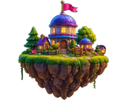 Floating village island